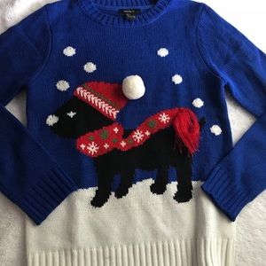 Dog sweater ugly Christmas sweater